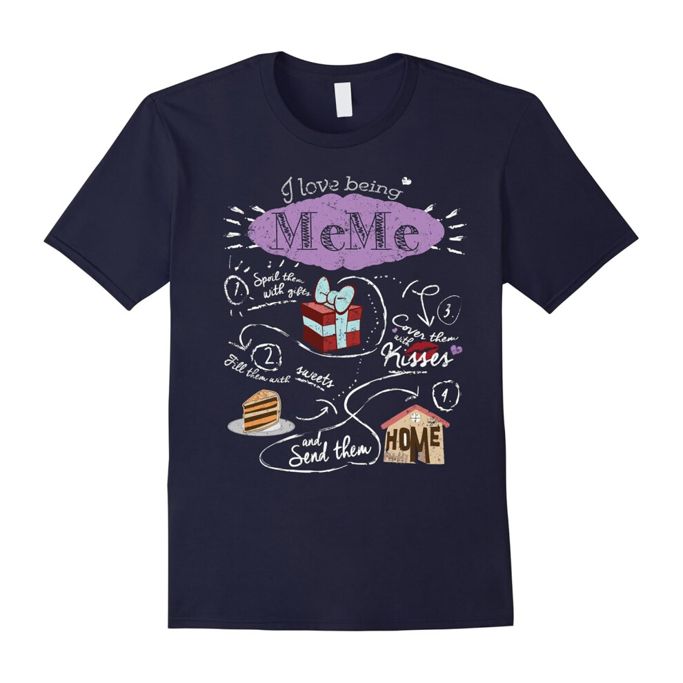 (XXXL) I Love Being MeMe Shirt Great Grandma Gifts-Father's Day