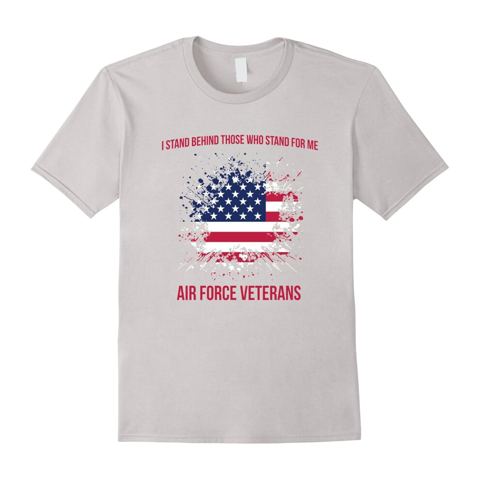 (XL) Veterans Day Gifts Patriotic Air Force Military T Shirt-Father's Day