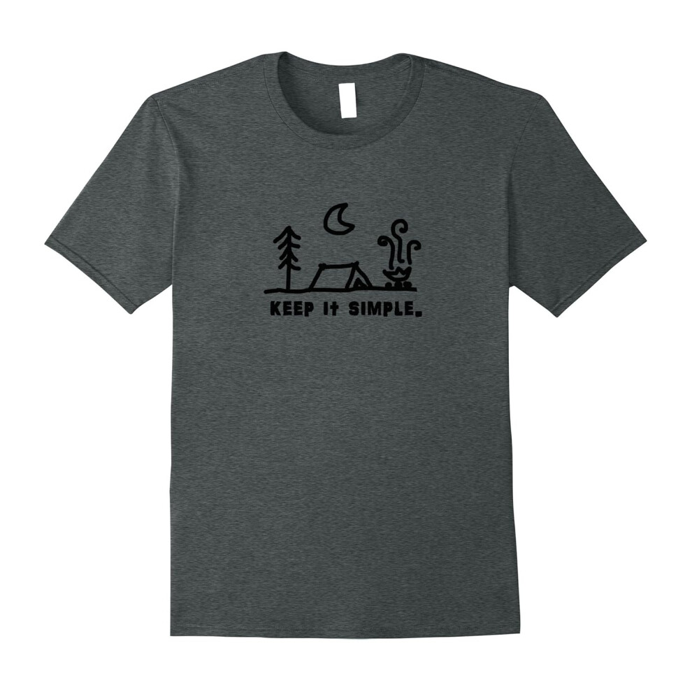 (M) Funny Camping T-Shirt for People Who Love to Camp-Father's Day