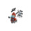 24 pièces – mini figurines Ninjago : Kai, Jay et Sensei Wu – blocs de construction 5