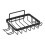 Living And Home 4-Piece No Drill Shower Caddy Set with Wall Stickers 3