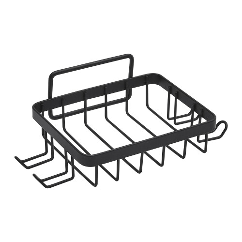 Living And Home 4-Piece No Drill Shower Caddy Set with Wall Stickers 2