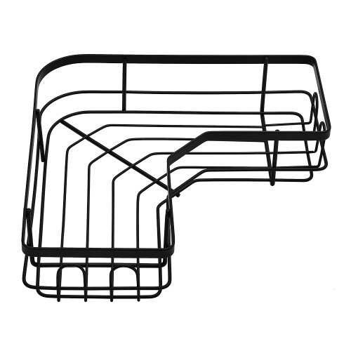 Living And Home 3-Piece Corner Shower Caddy Set with Wall Stickers 1