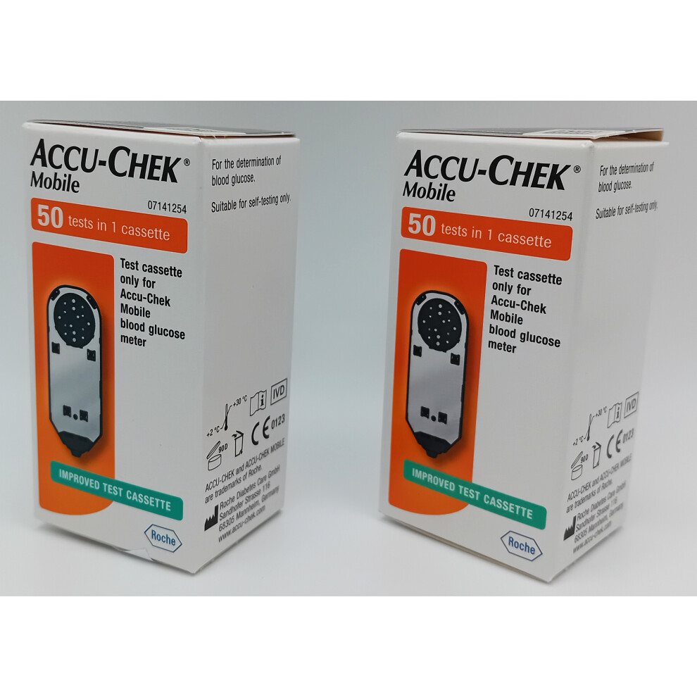 Accu-Chek Mobile Box of 50 x2 - REF: ACC007