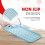 Essen 2Pack Serving Tray Set Non-Slip Lap Boards with Grip Handles, Black 9