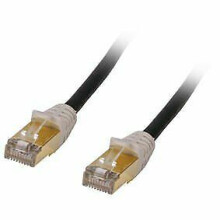 20m RJ45 CROSSOVER Cable Cat5e Network Ethernet Lead X Over CROSS WIRED Black