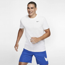 (White, XXL) Nike Mens Dri-FIT Training T Shirt Sportswear Tee