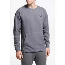 (Grey, L) Nike Men's Optic Crewneck Fleece Tracksuit