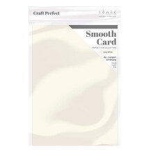 Craft Perfect - Smooth Card - Ivory White - 240gsm A4 (10/PK) - 9897E