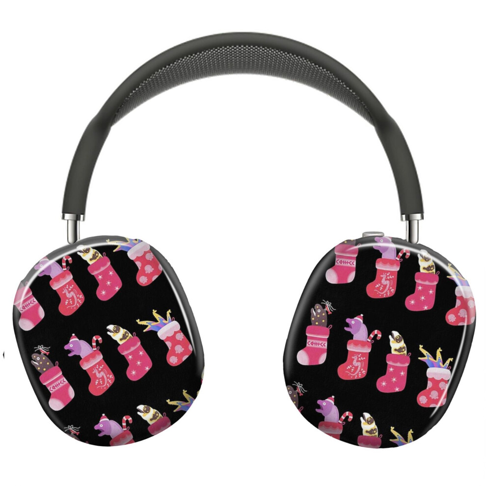 (Christmas Eels_6270) Protective Cover For Airpods Max Headphones Aesthetic Print Snap On Cases 8841579036234