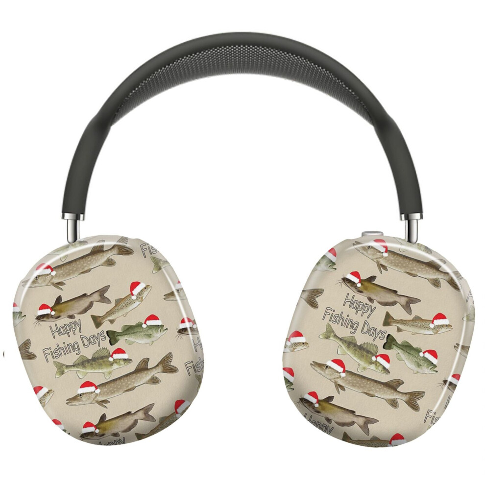 (Christmas Design, Fisherman's Gifts, Fishing, Wildlife, Fish_6826) Protective Cover For Airpods Max Headphones Aesthetic Print Snap On Cases 8841579036241