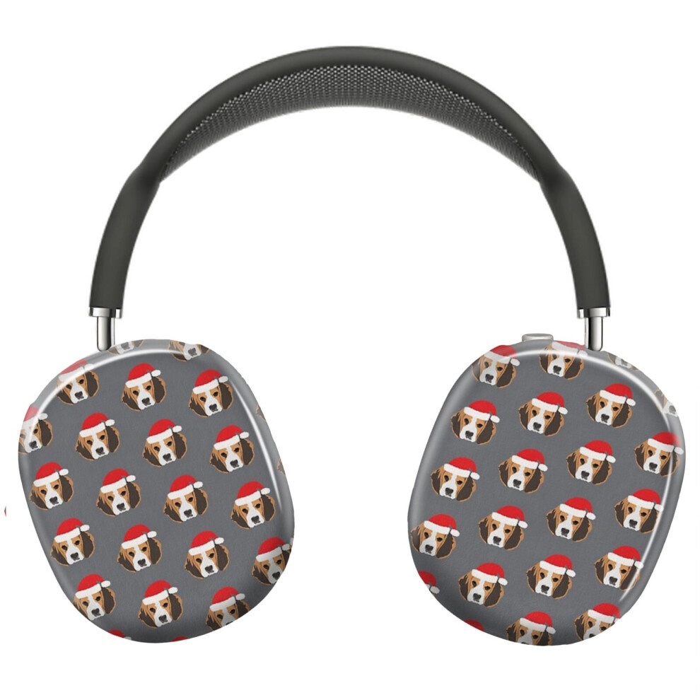 (Christmas Beagle_22775) Protective Cover For Airpods Max Headphones Aesthetic Print Snap On Cases 8841579036357