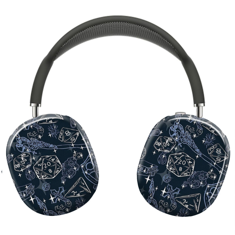 (Azure~Pretty D&D Gear For Babes Everywhere-Cleric_6034) Protective Cover For Airpods Max Headphones Aesthetic Print Snap On Cases 8841579027867