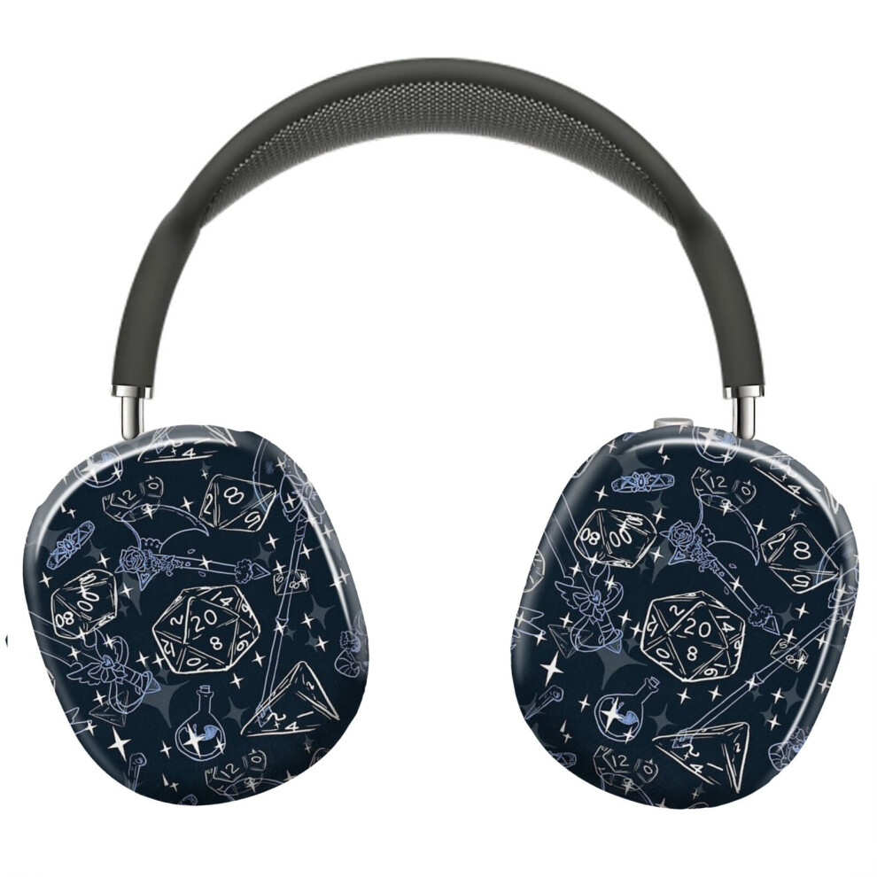 (Azure~Pretty D&D Gear For Babes Everywhere-Barbarian_6840) Protective Cover For Airpods Max Headphones Aesthetic Print Snap On Cases 8841579027881