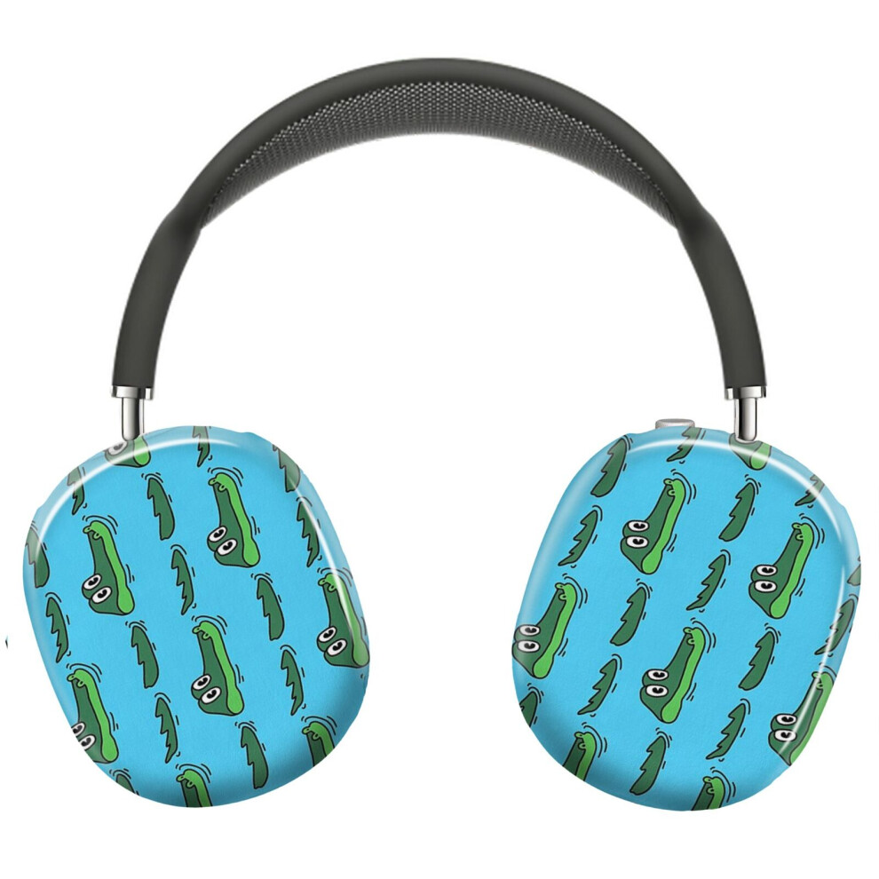 (King Gizzard Gator Swimming - All Proceeds To Charity_22705) Protective Cover For Airpods Max Headphones Aesthetic Print Snap On Cases 8841579084143