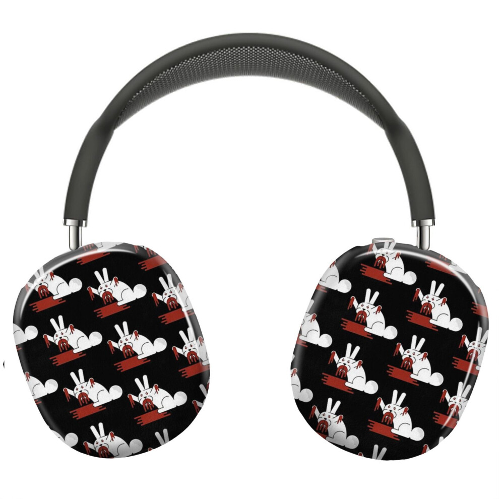 (Killer Rabbit_4428) Protective Cover for AirPods Max Headphones Aesthetic Print Snap On Cases-image-OPC-PFH8TZN-NEW