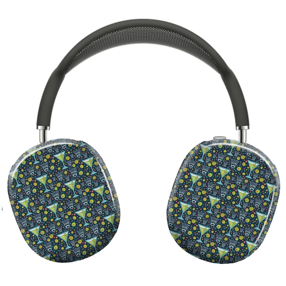 (Martini Party_8685) Protective Cover For Airpods Max Headphones Aesthetic Print Snap On Cases 8841579078500