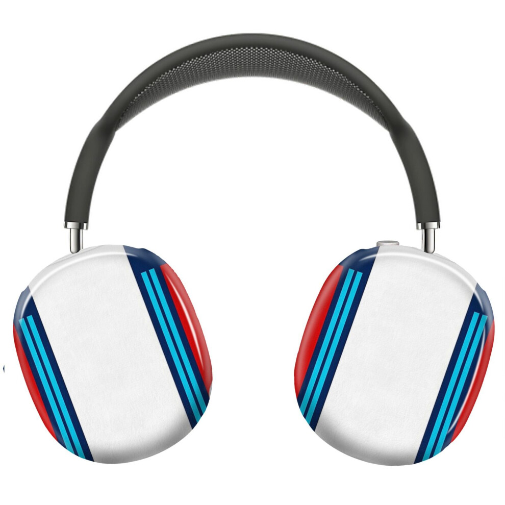 (Martini Racing Livery_4100) Protective Cover For Airpods Max Headphones Aesthetic Print Snap On Cases 8841579078494