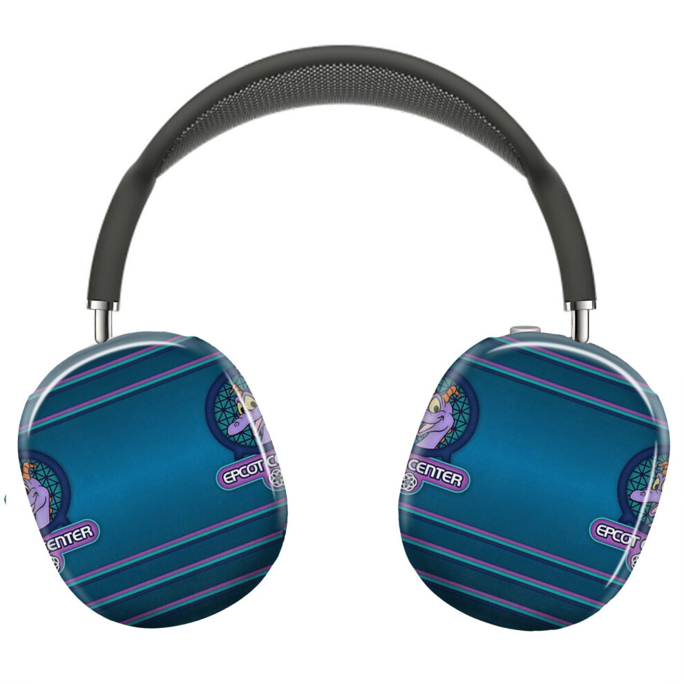 (Epcot Center Figment Badge_13989) Protective Cover For Airpods Max Headphones Aesthetic Print Snap On Cases 8841579064022