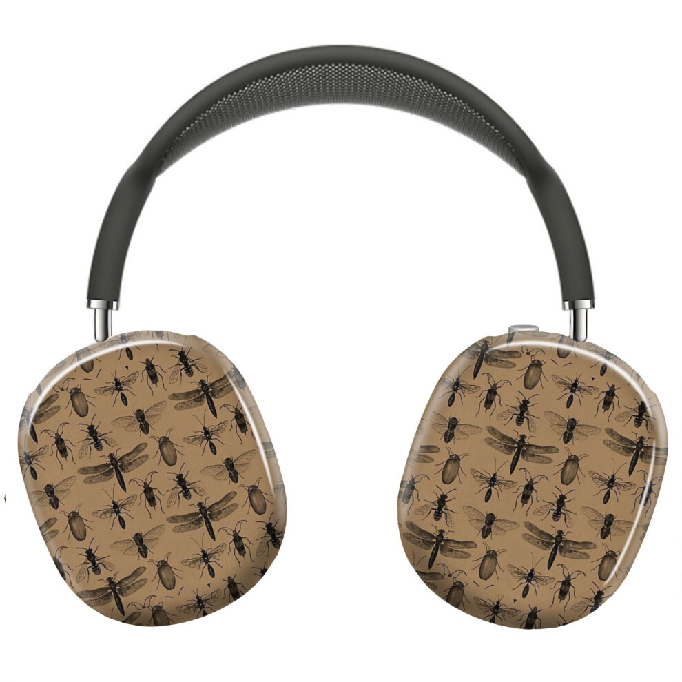 (Entomology Studies Pattern_5413) Protective Cover for AirPods Max Headphones Aesthetic Print Snap On Cases-image-OPC-PFH8W9N-NEW