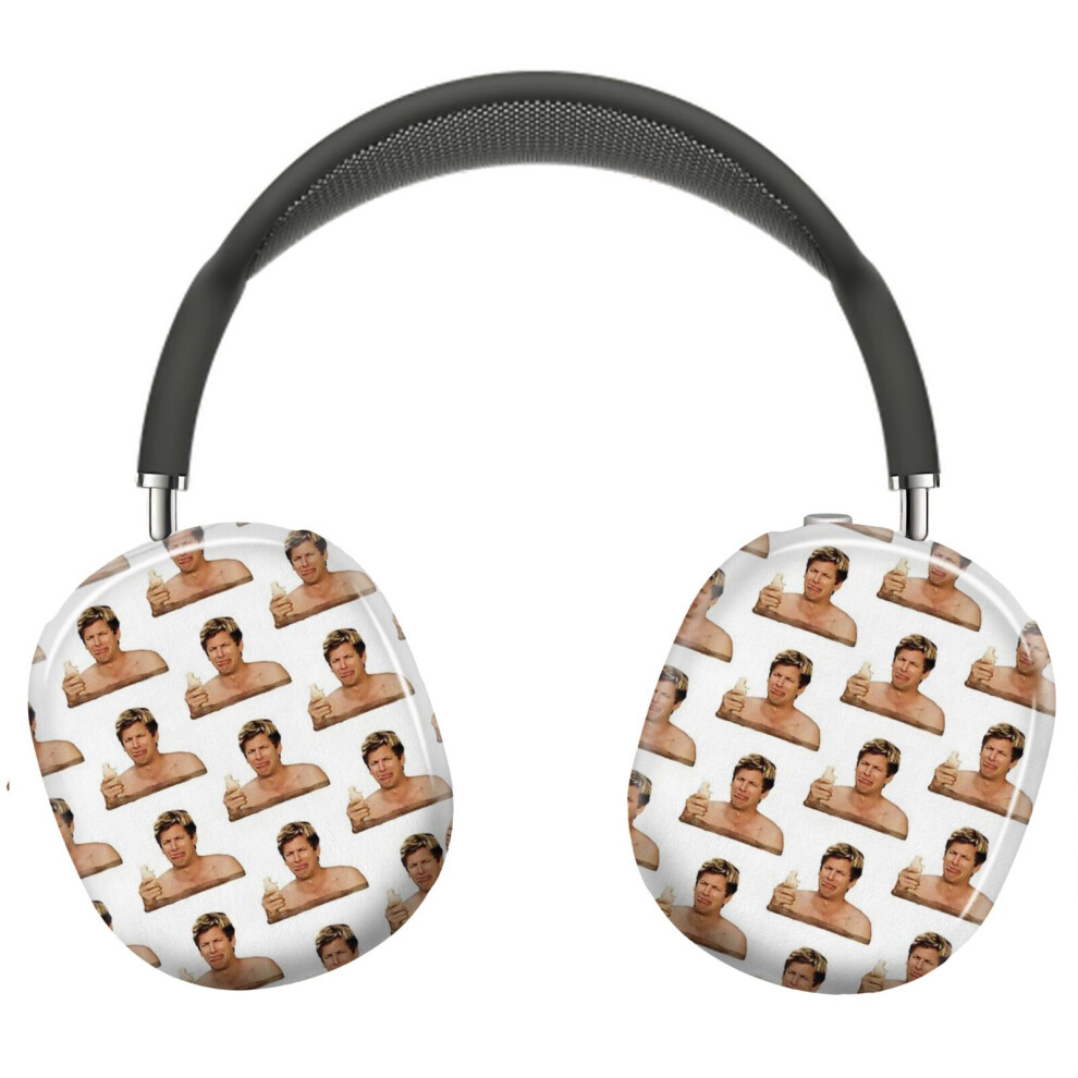 (Brooklyn Nine Nine Jake Crying With A Burrito_12104) Protective Cover For Airpods Max Headphones Aesthetic Print Snap On Cases 8841579040781