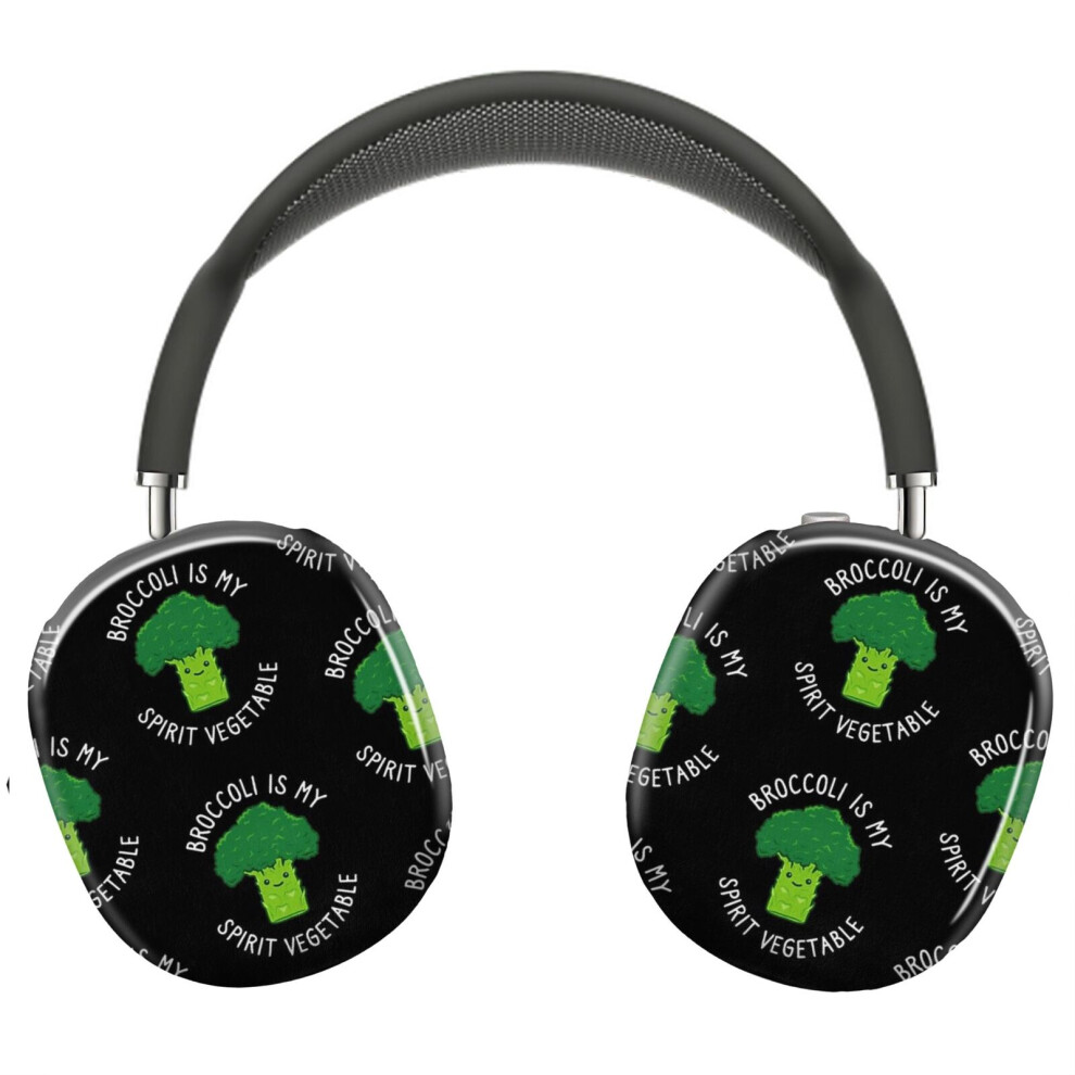 (Broccoli Is My Spirit Vegetable - Funny Broccoli Lovers Gift_4144) Protective Cover For Airpods Max Headphones Aesthetic Print Snap On Cases 8841579040927