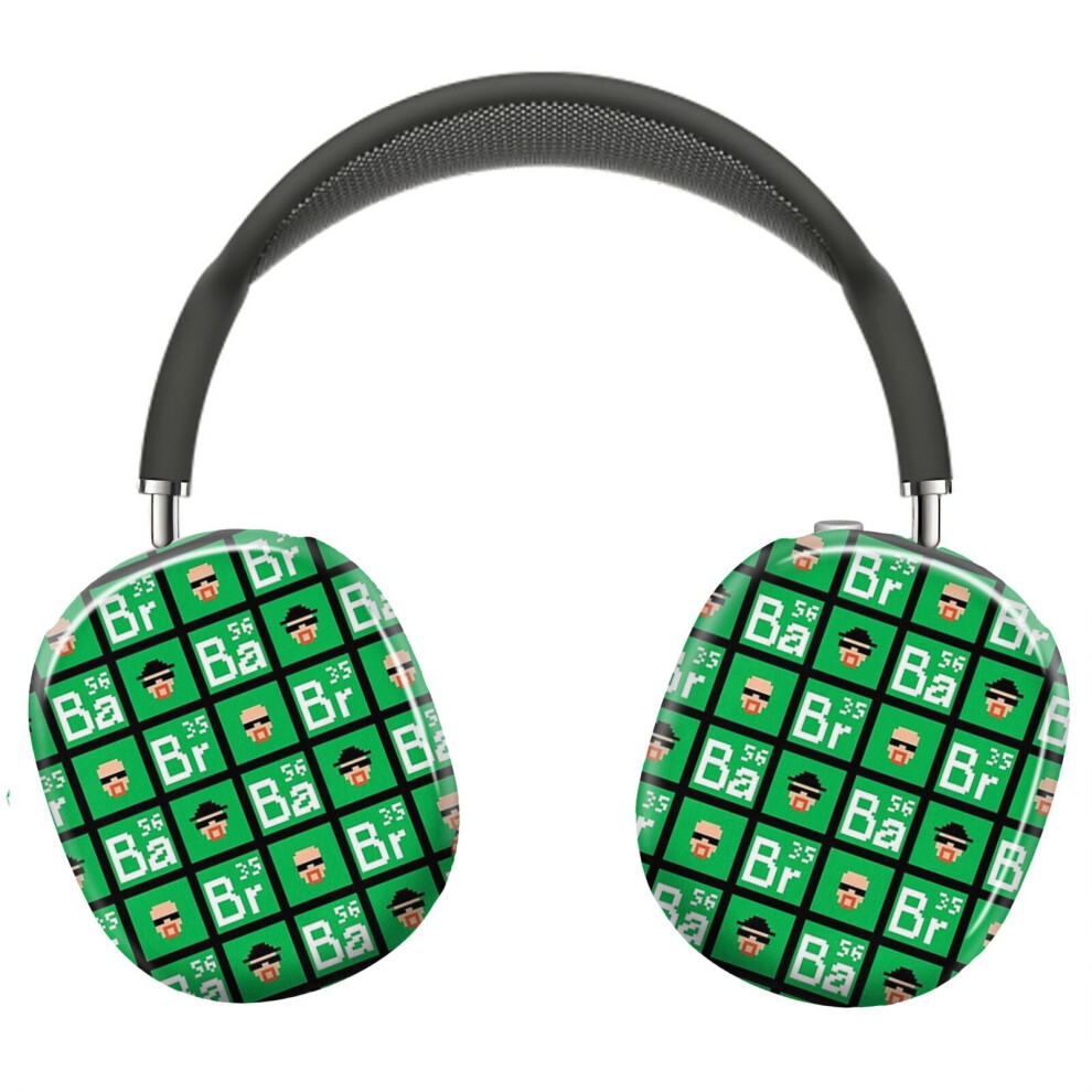 (Breaking Bad Pixel Art Pattern _6800) Protective Cover For Airpods Max Headphones Aesthetic Print Snap On Cases 8841579041061