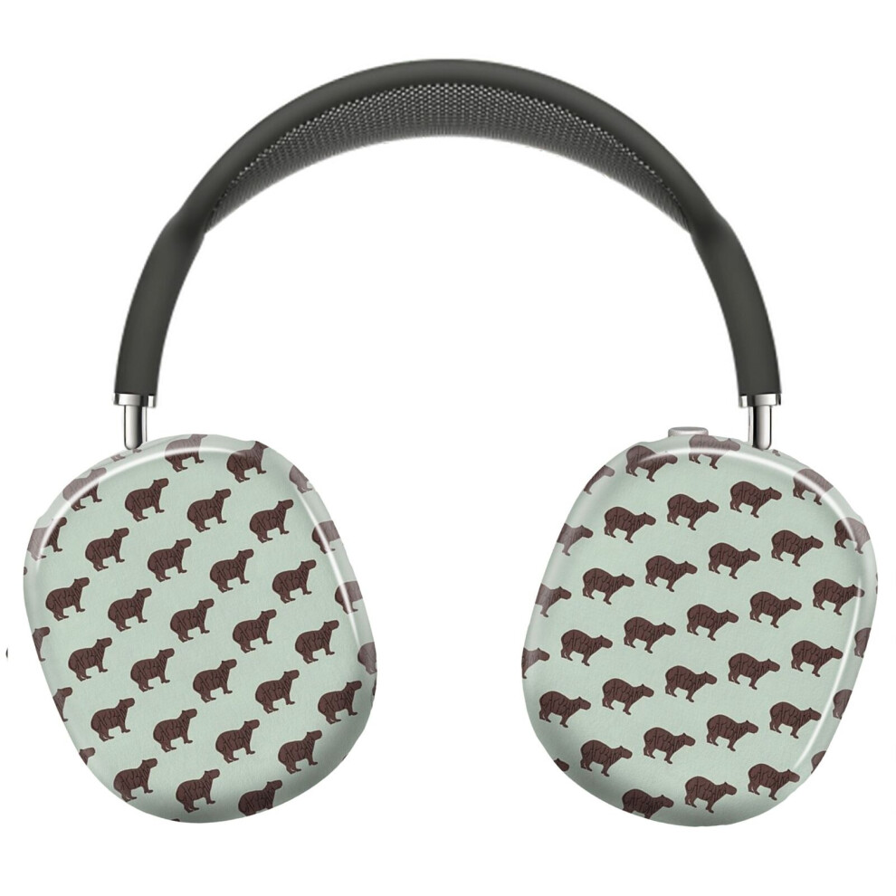 (Capybara_4206) Protective Cover For Airpods Max Headphones Aesthetic Print Snap On Cases 8841579039068