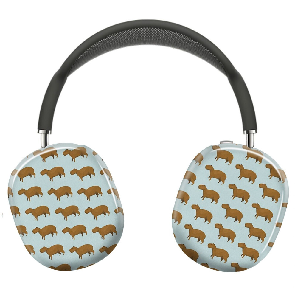 (Capybara Illustration_5674) Protective Cover For Airpods Max Headphones Aesthetic Print Snap On Cases 8841579039129