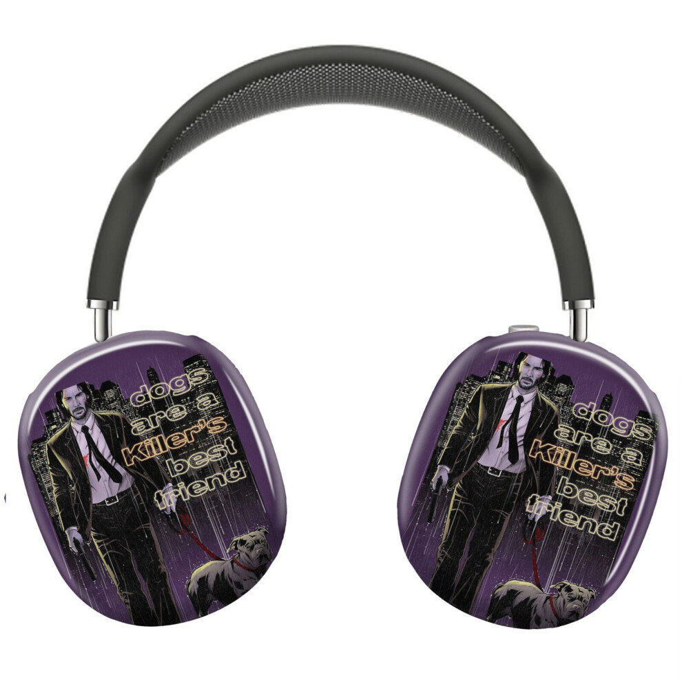 (Dogs Are A Killer's Best Friend (Color Version)_4017) Protective Cover For Airpods Max Headphones Aesthetic Print Snap On Cases 8841579046981