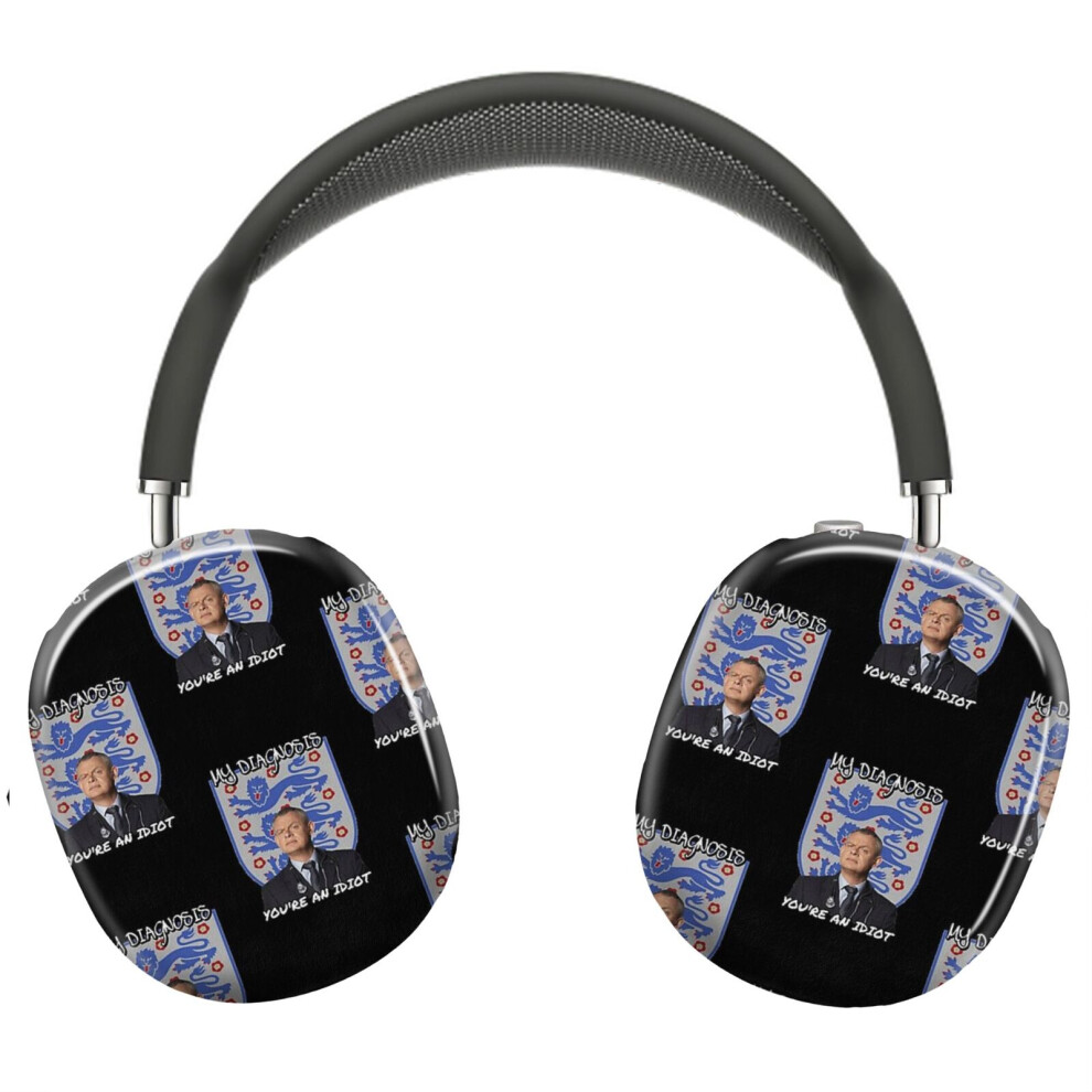 (Doc Martin 2020_8945) Protective Cover for AirPods Max Headphones Aesthetic Print Snap On Cases-image-OPC-PFH8WHD-NEW