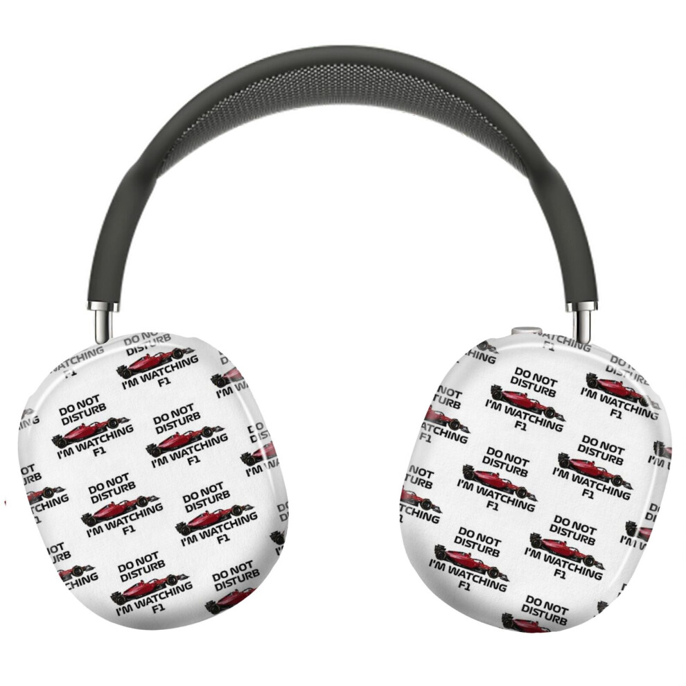 (Do Not Disturb I Am Watching F1 _6037) Protective Cover For Airpods Max Headphones Aesthetic Print Snap On Cases 8841579047315
