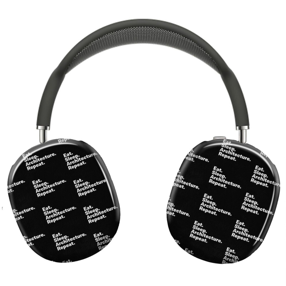 (Eat Sleep Architecture Repeat_3767) Protective Cover For Airpods Max Headphones Aesthetic Print Snap On Cases 8841579044734