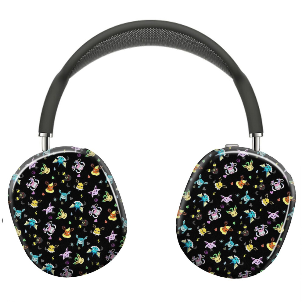 (Eeveelution Type Pattern_7644) Protective Cover For Airpods Max Headphones Aesthetic Print Snap On Cases 8841579044482