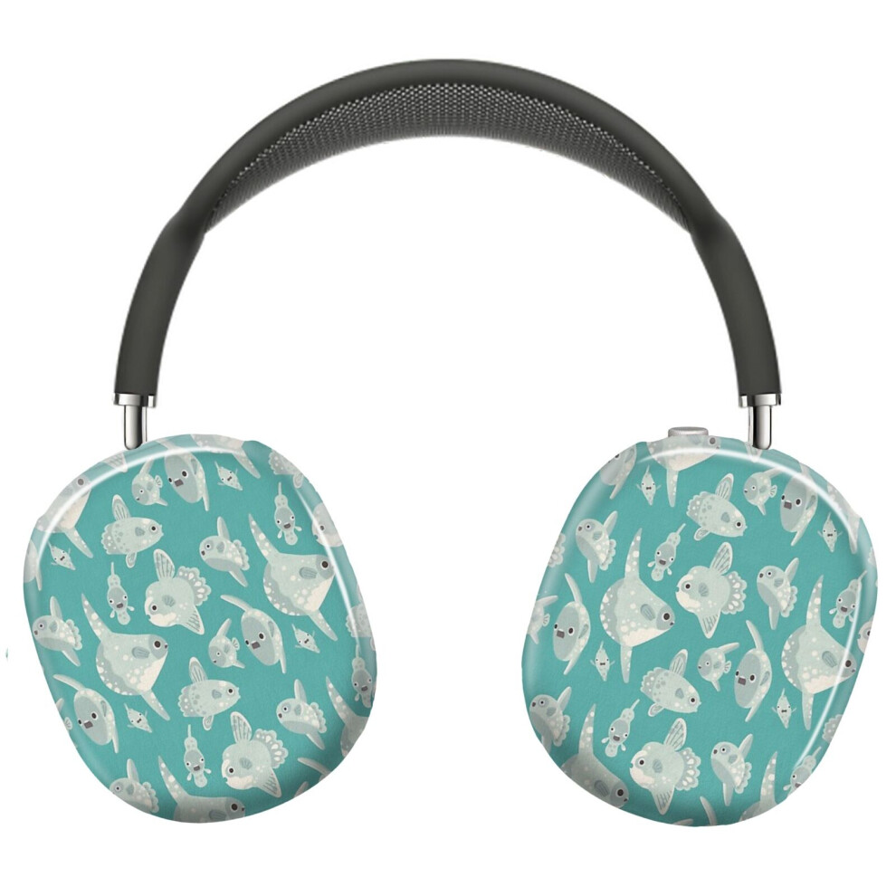 (Mola Mola_10062) Protective Cover for AirPods Max Headphones Aesthetic Print Snap On Cases-image-OPC-PFH8WPT-NEW