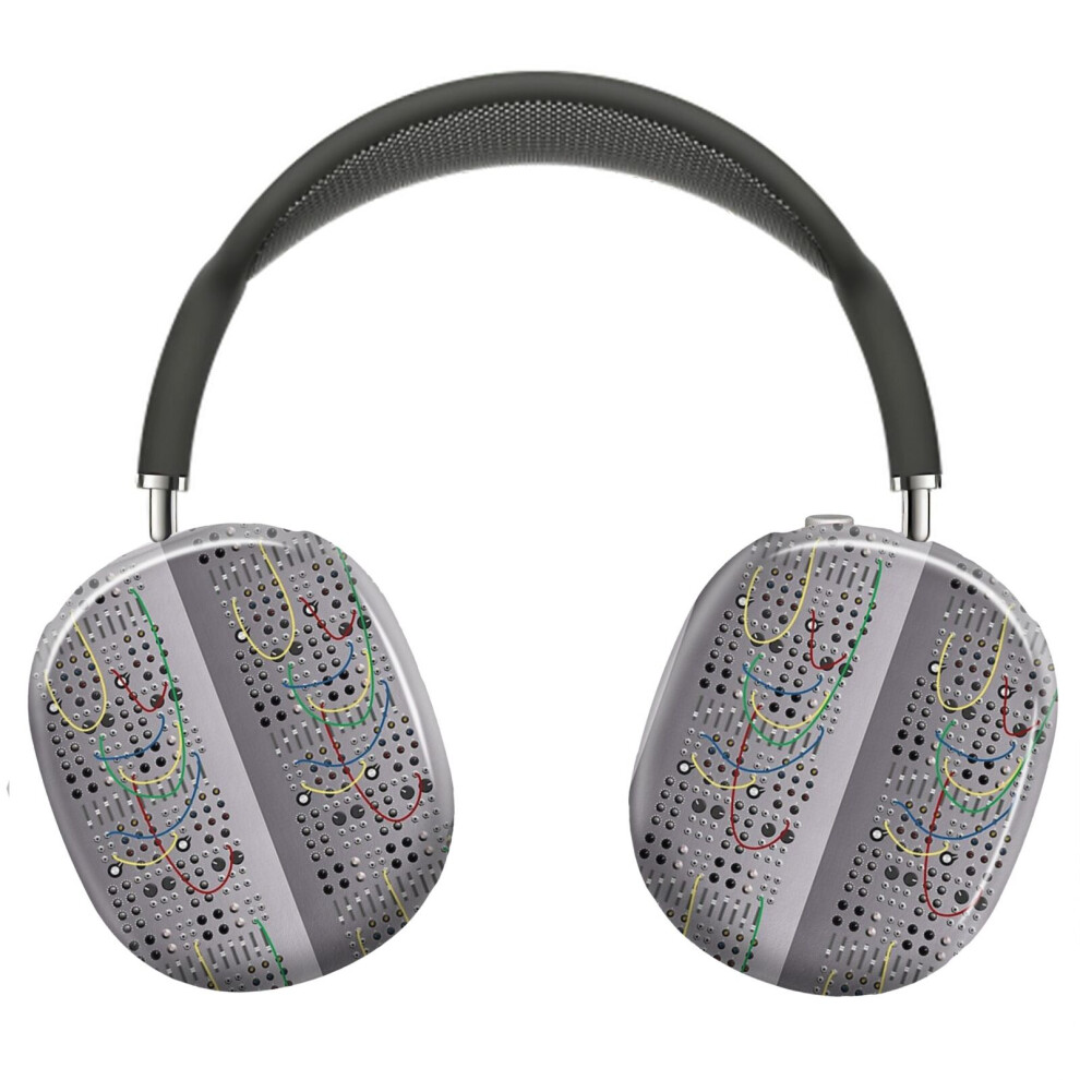 (Modular Synthesizer _9127) Protective Cover For Airpods Max Headphones Aesthetic Print Snap On Cases 8841579075165