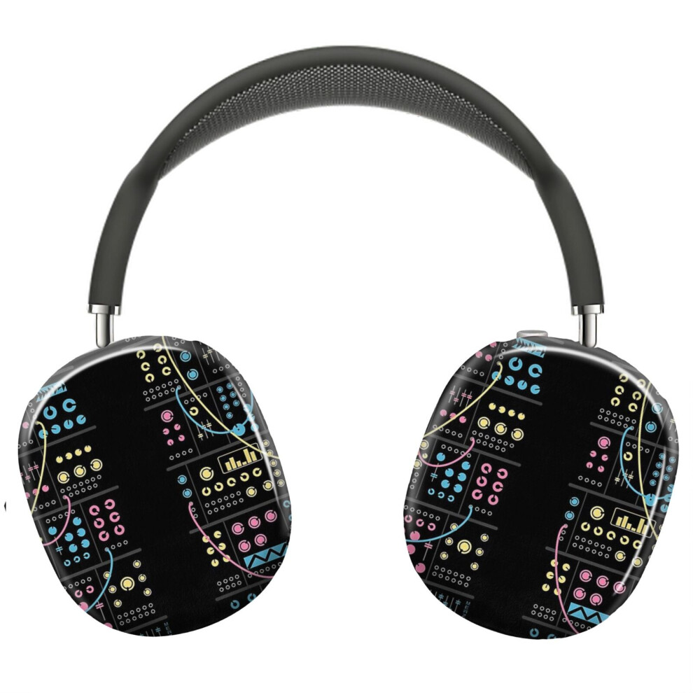 (Modular Synthesizer _21988) Protective Cover For Airpods Max Headphones Aesthetic Print Snap On Cases 8841579075158