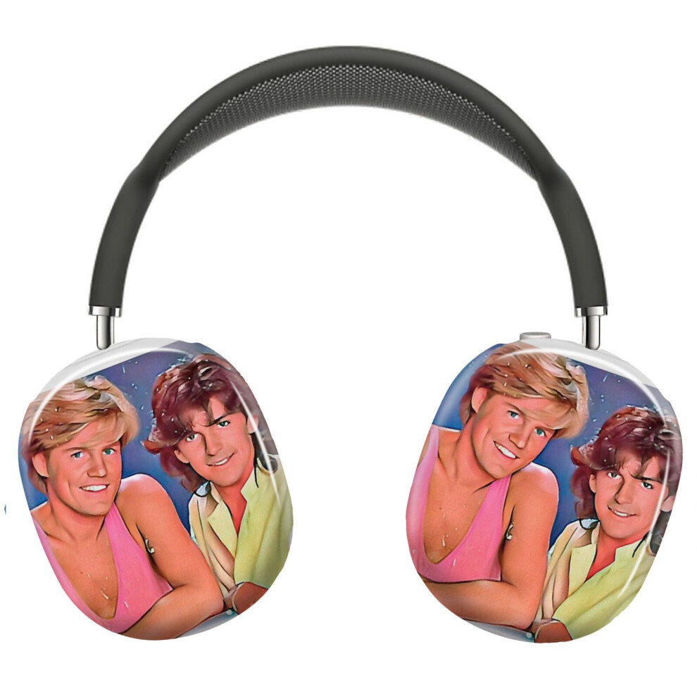 (Modern Talking_6303) Protective Cover For Airpods Max Headphones Aesthetic Print Snap On Cases 8841579075202