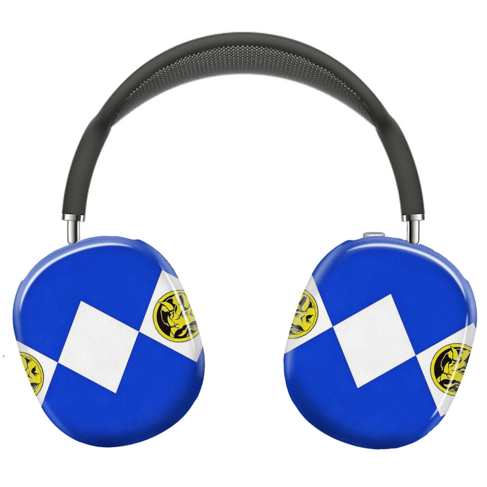 (Mmpr Ranger With Coin_11932) Protective Cover For Airpods Max Headphones Aesthetic Print Snap On Cases Blue 8841579075301