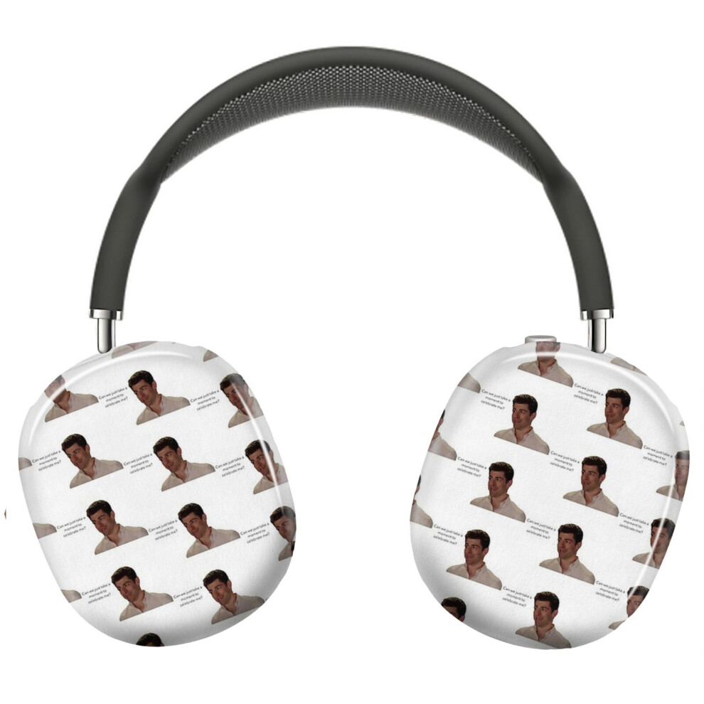 (New Girl - Schmidt ?Celebrate Me?_12703) Protective Cover For Airpods Max Headphones Aesthetic Print Snap On Cases 8841579092360