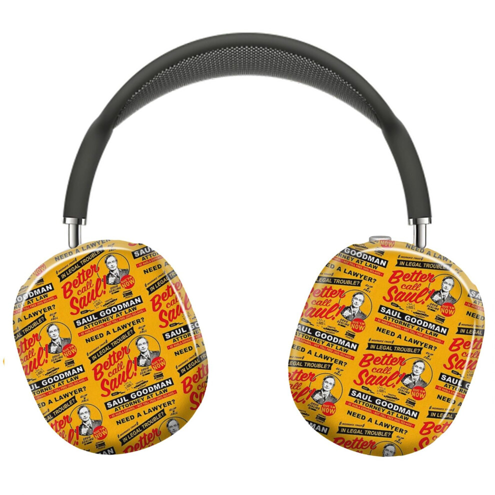 (Need A Lawyer Then Call Saul_10153) Protective Cover For Airpods Max Headphones Aesthetic Print Snap On Cases 8841579092704
