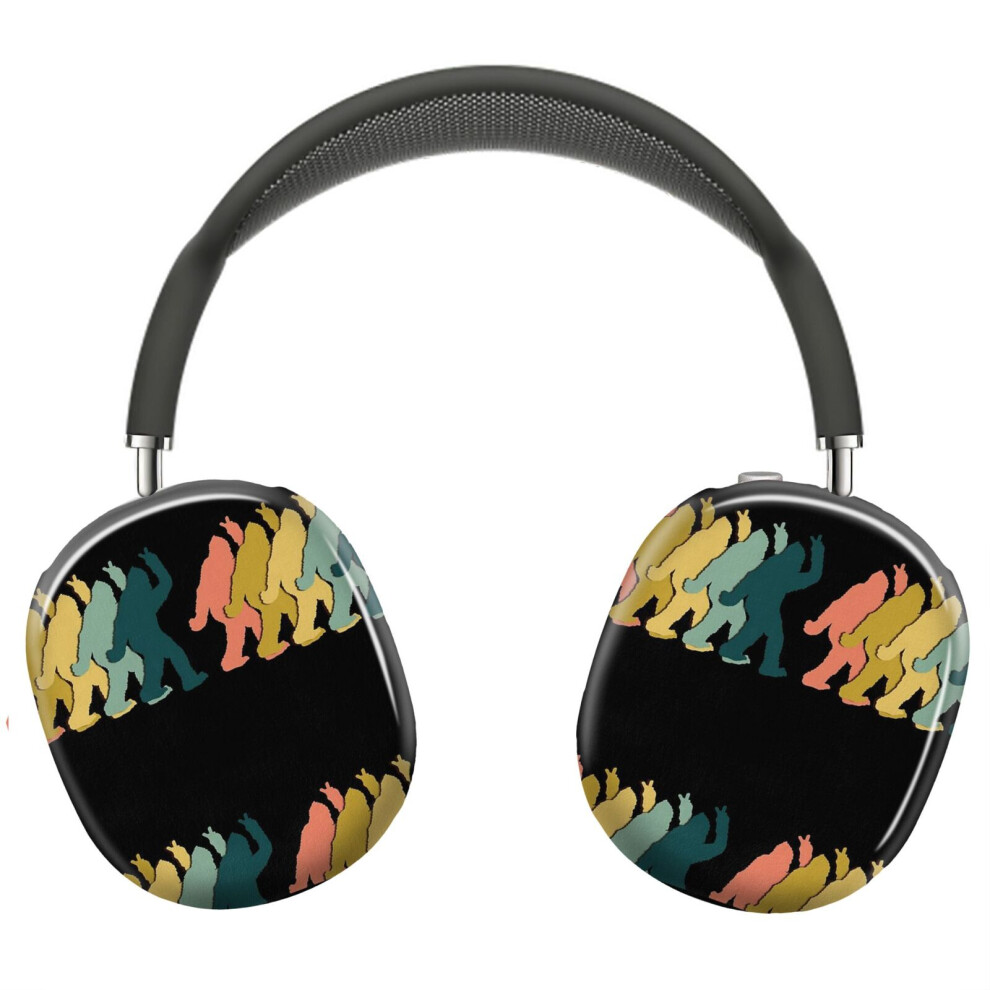 (Bigfoot Retro _6201) Protective Cover For Airpods Max Headphones Aesthetic Print Snap On Cases 8841579024354
