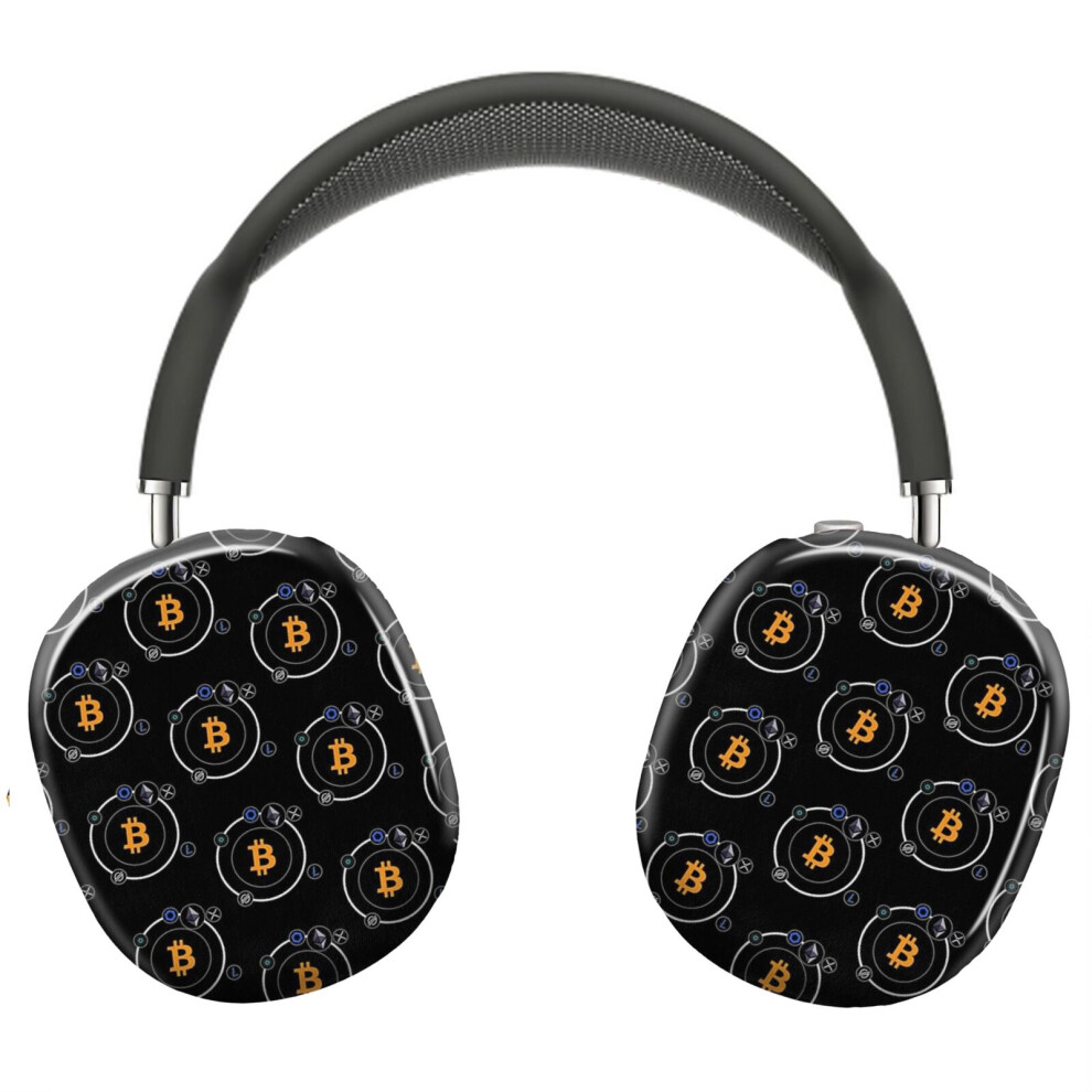 (Crypto Cryptocurrency Cryptocurrencies_6572) Protective Cover For Airpods Max Headphones Aesthetic Print Snap On Cases 8841579052074