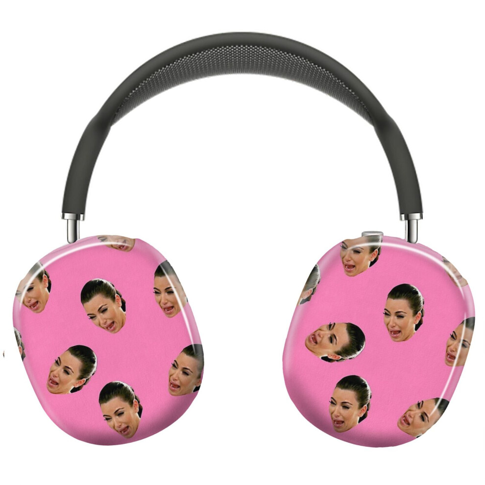 (Crying Kim Kardashian_3663) Protective Cover For Airpods Max Headphones Aesthetic Print Snap On Cases 8841579052081