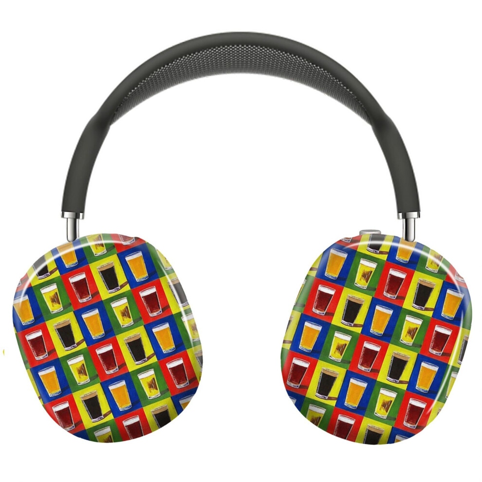 (Andy Warhol Beer Pints_8639) Protective Cover For Airpods Max Headphones Aesthetic Print Snap On Cases 8841579030140