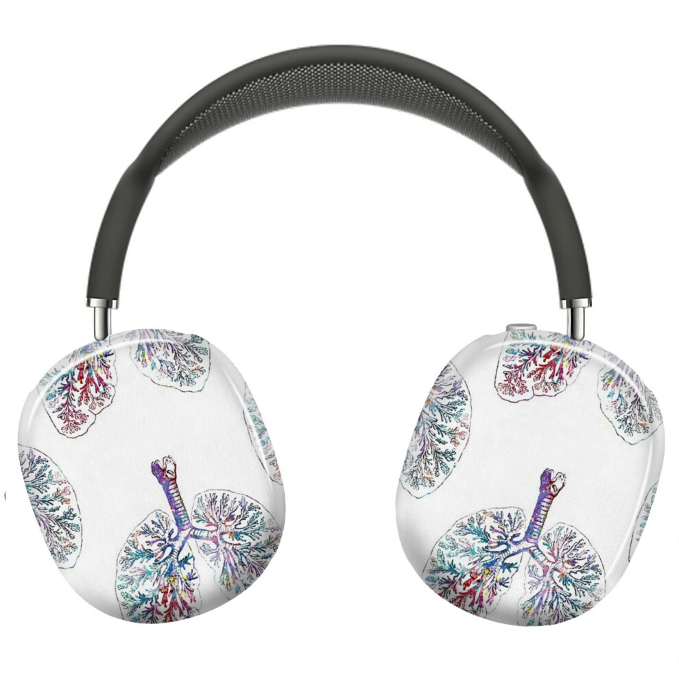 (Anatomy Of Human Lungs_6523) Protective Cover For Airpods Max Headphones Aesthetic Print Snap On Cases 8841579030300