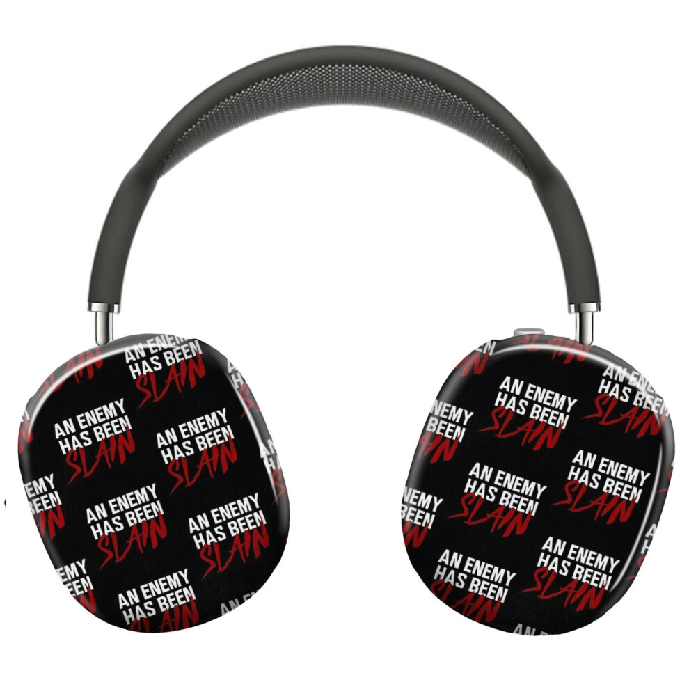 (An Enemy Has Been Slain_9500) Protective Cover For Airpods Max Headphones Aesthetic Print Snap On Cases 8841579030393