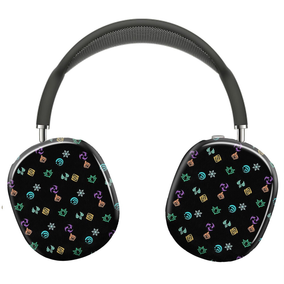 (Genshin Impact Elements_5443) Protective Cover For Airpods Max Headphones Aesthetic Print Snap On Cases 8841579057857