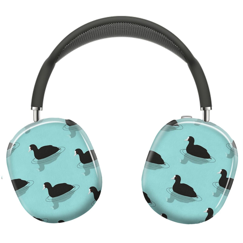 (Common Coot Vector_6402) Protective Cover For Airpods Max Headphones Aesthetic Print Snap On Cases 8841579054160