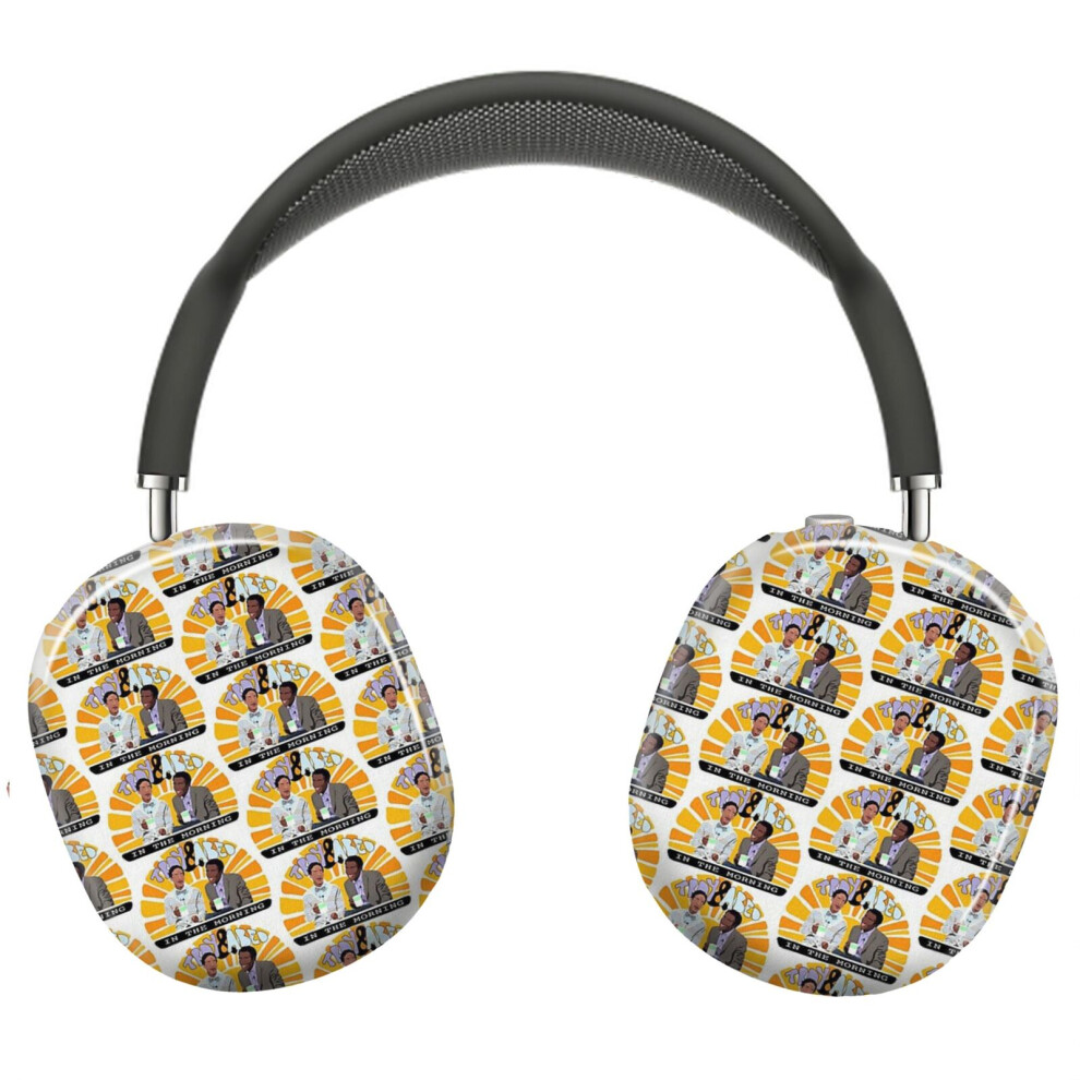 (Community- Troy And Abed In The Morning_11270) Protective Cover For Airpods Max Headphones Aesthetic Print Snap On Cases 8841579054122